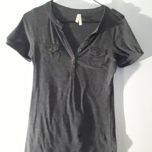 Dark gray shirt